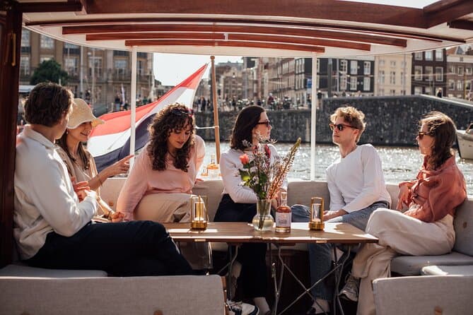 Amsterdam: Luxury Boat Cruise Unlimited Cocktails, Beers & Wines