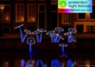 Amsterdam Light Festival open boat cruise
